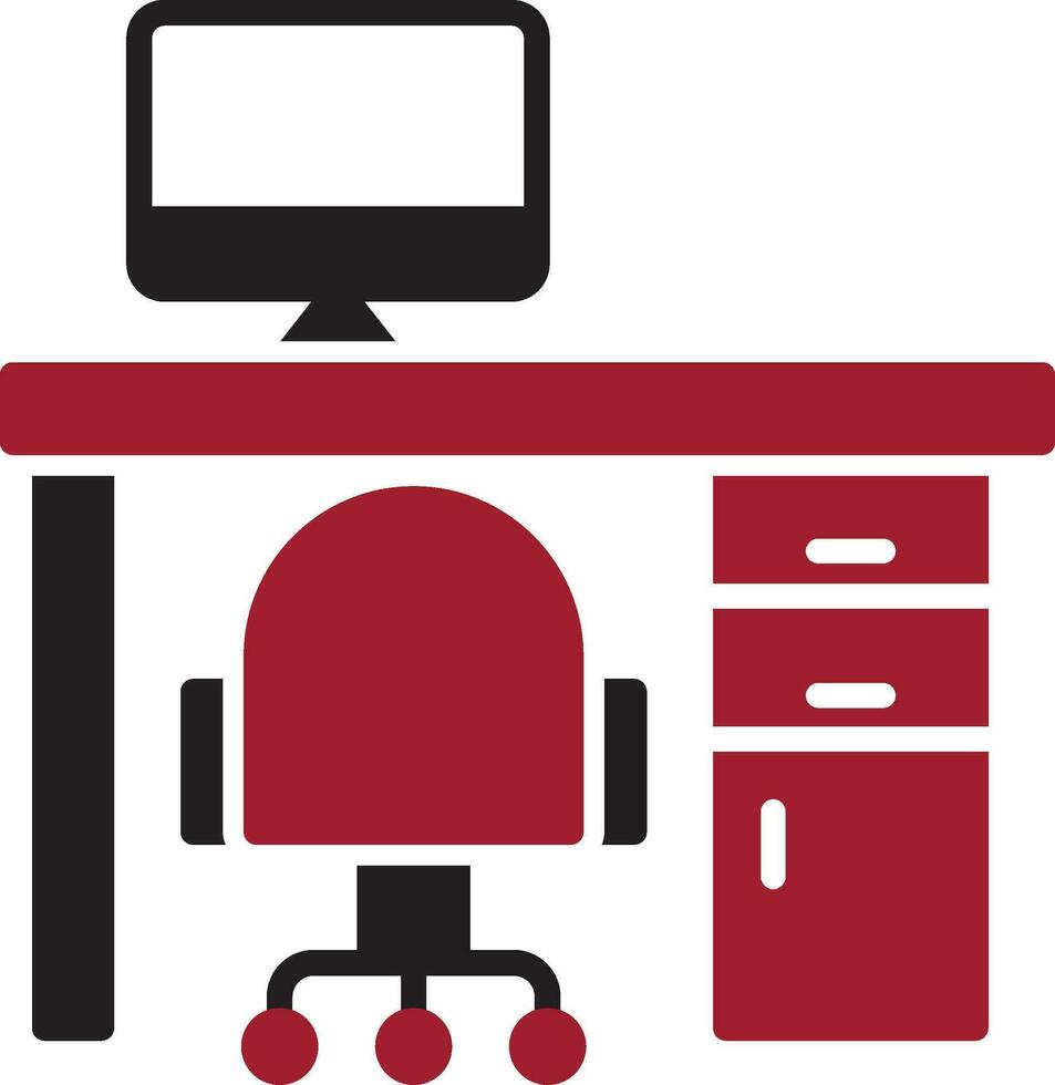 Workplace Vector Icon