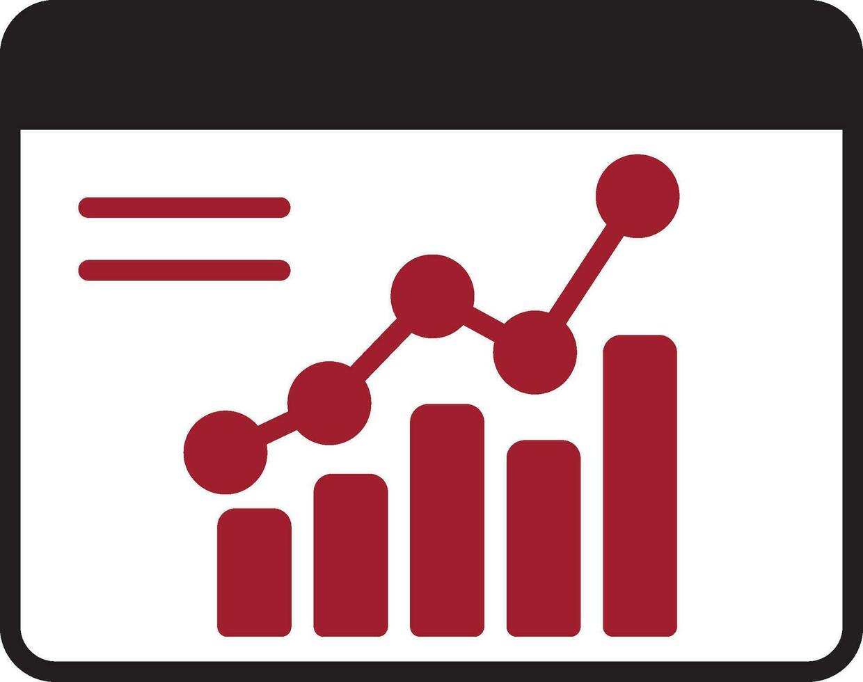 Analytics Vector Icon