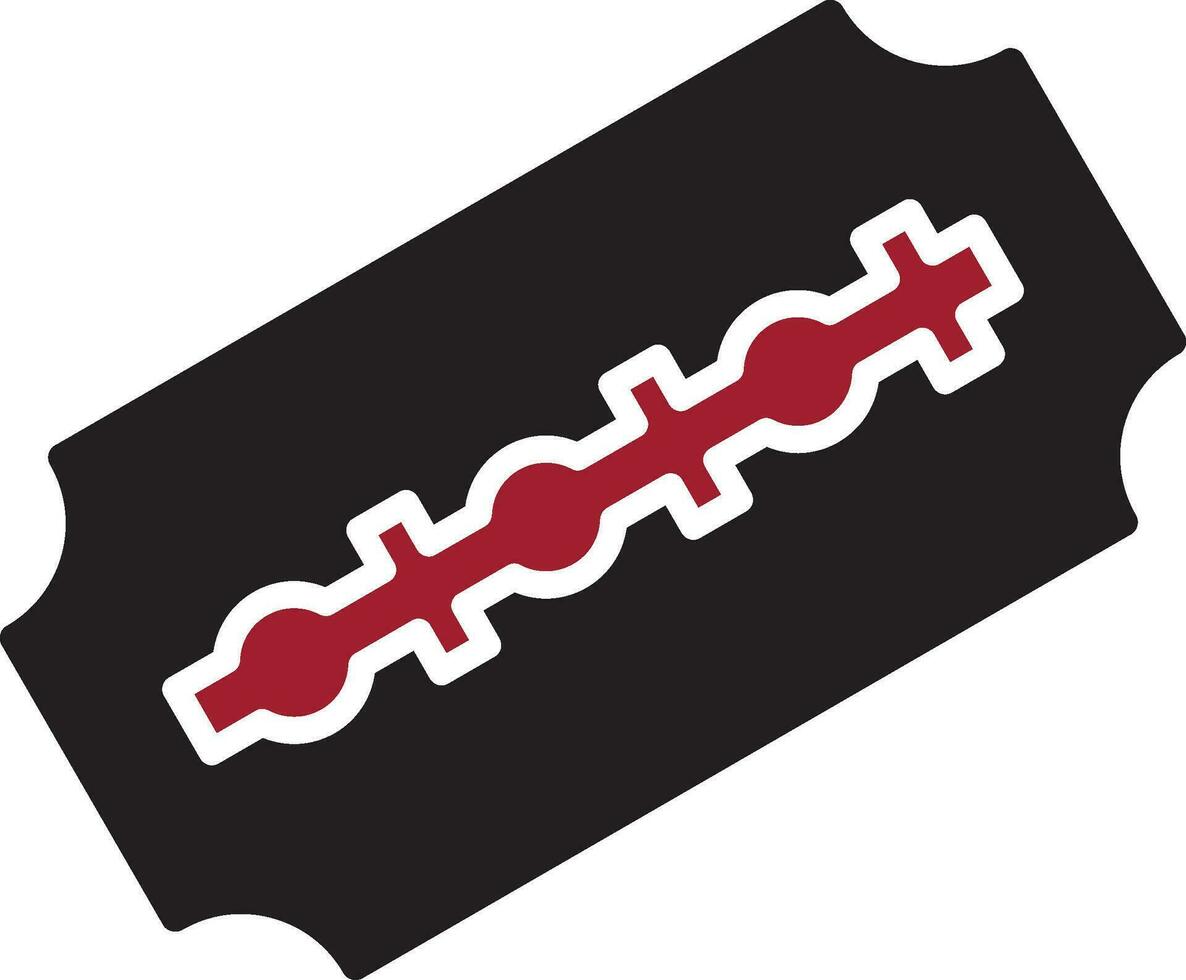 Razor Blade Vector Icon