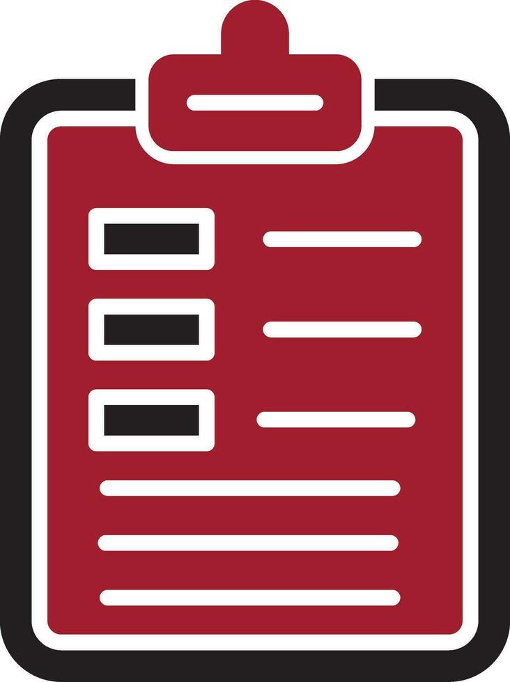 Clipboard Vector Icon