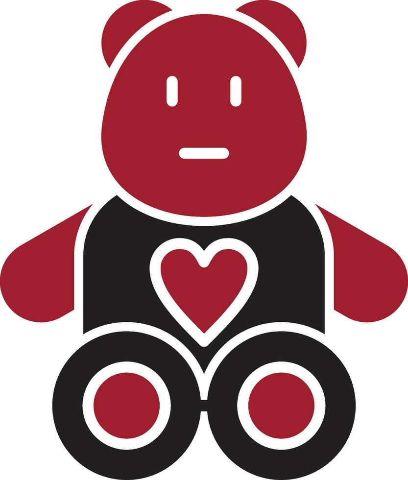 Teddy Bear Vector Icon