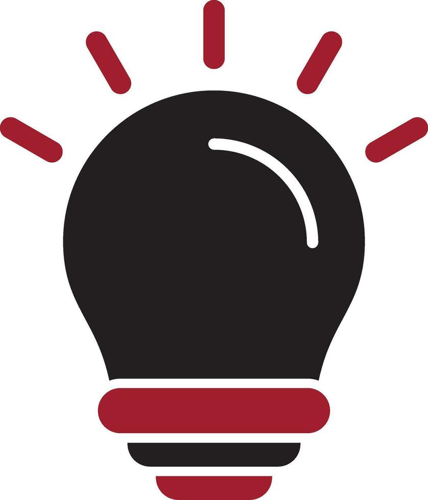 Light Bulb Vector Icon