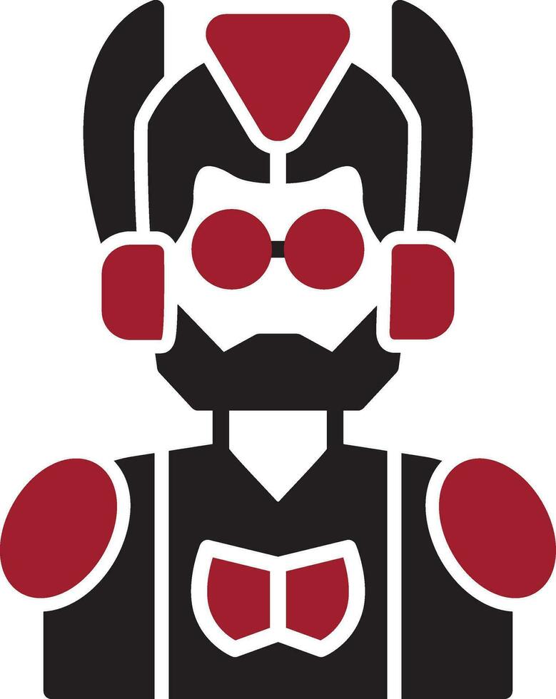 Cyborg Vector Icon