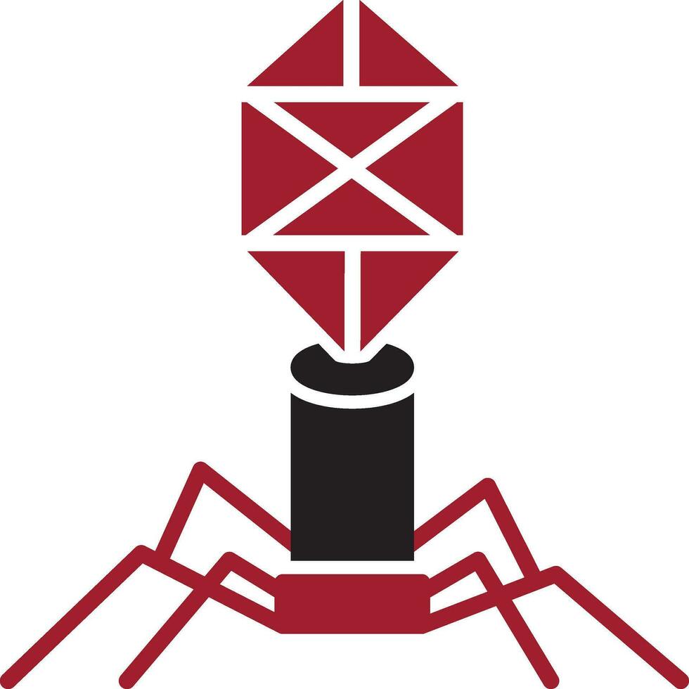 bacteriophage Vector Icon