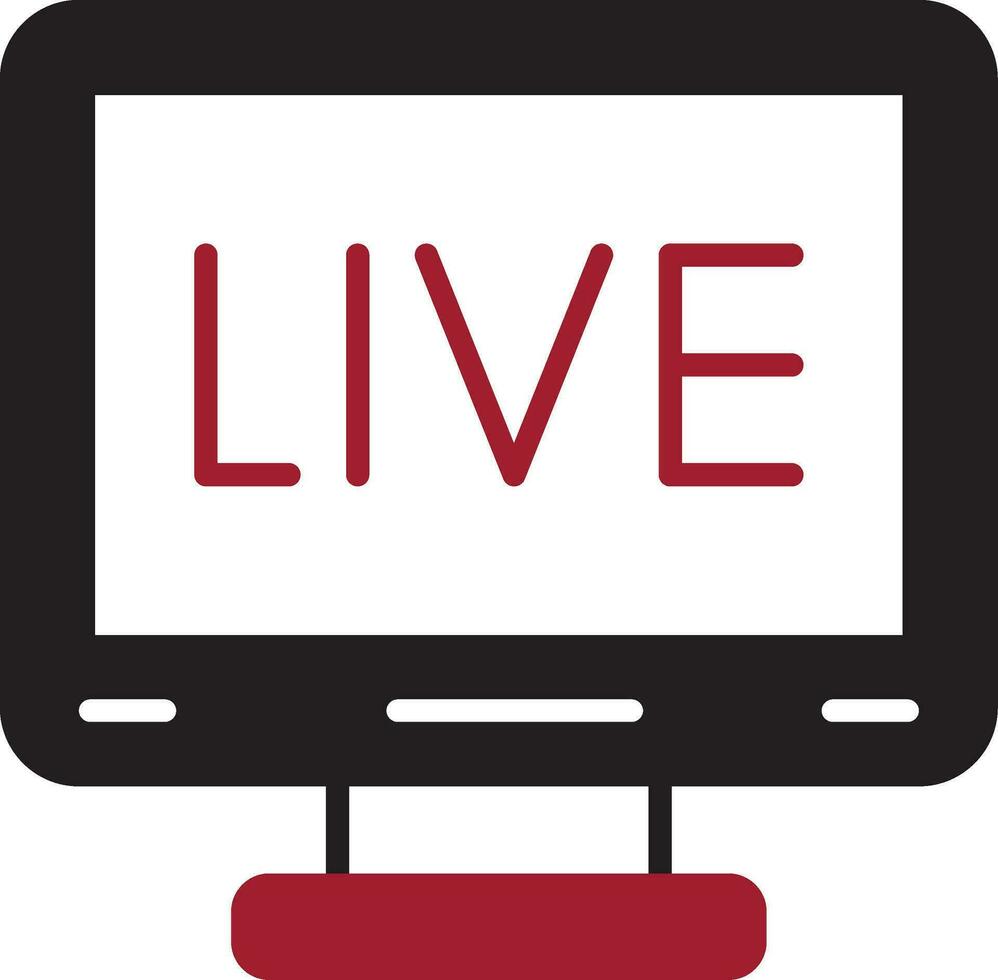 Live Vector Icon