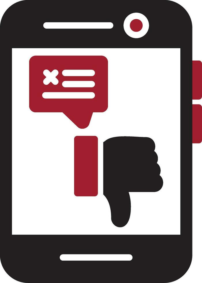Bad Review Vector Icon