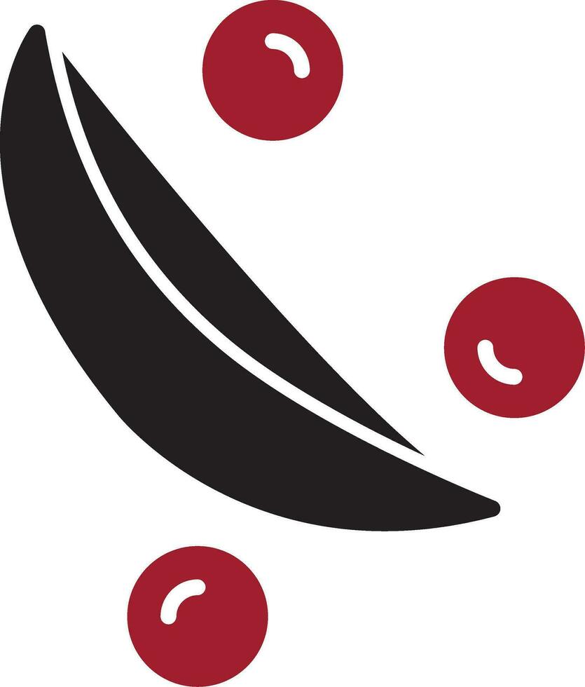 Green Peas Vector Icon