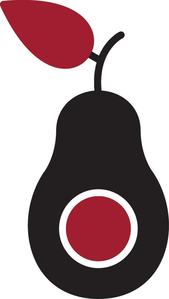 Avocado Vector Icon