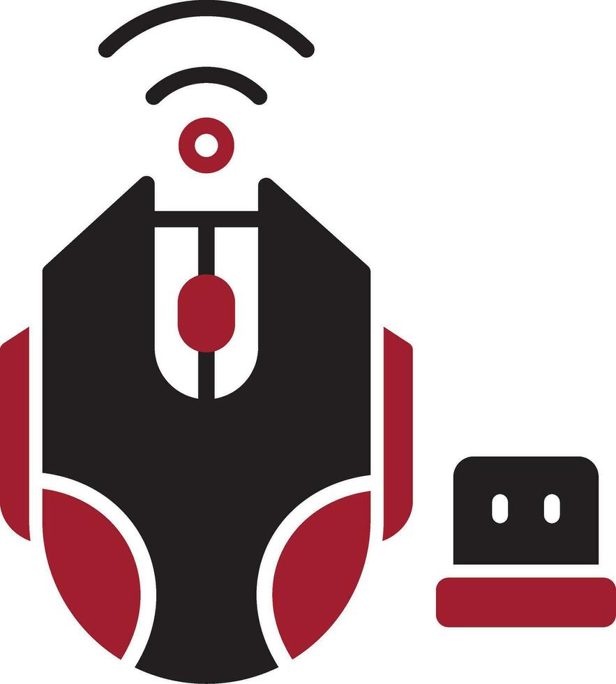 Wireless Mouse Vector Icon