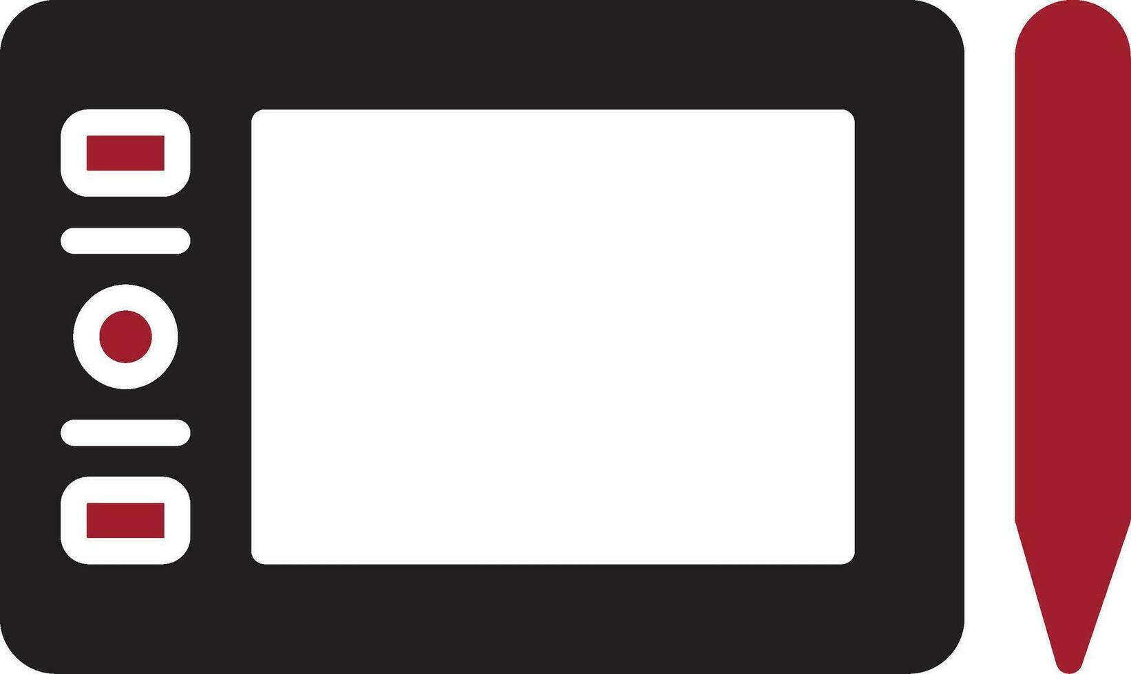 Graphic Tablet Vector Icon