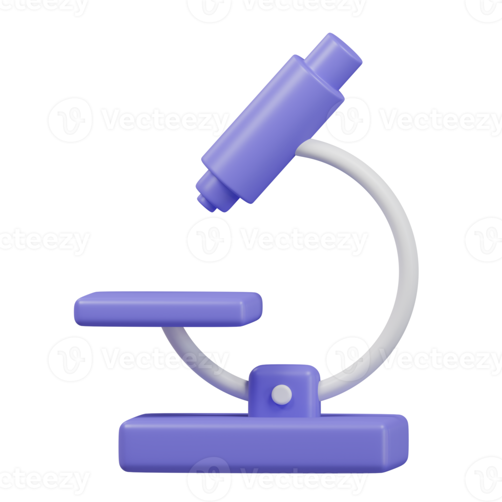 Microscope 3D Icon png