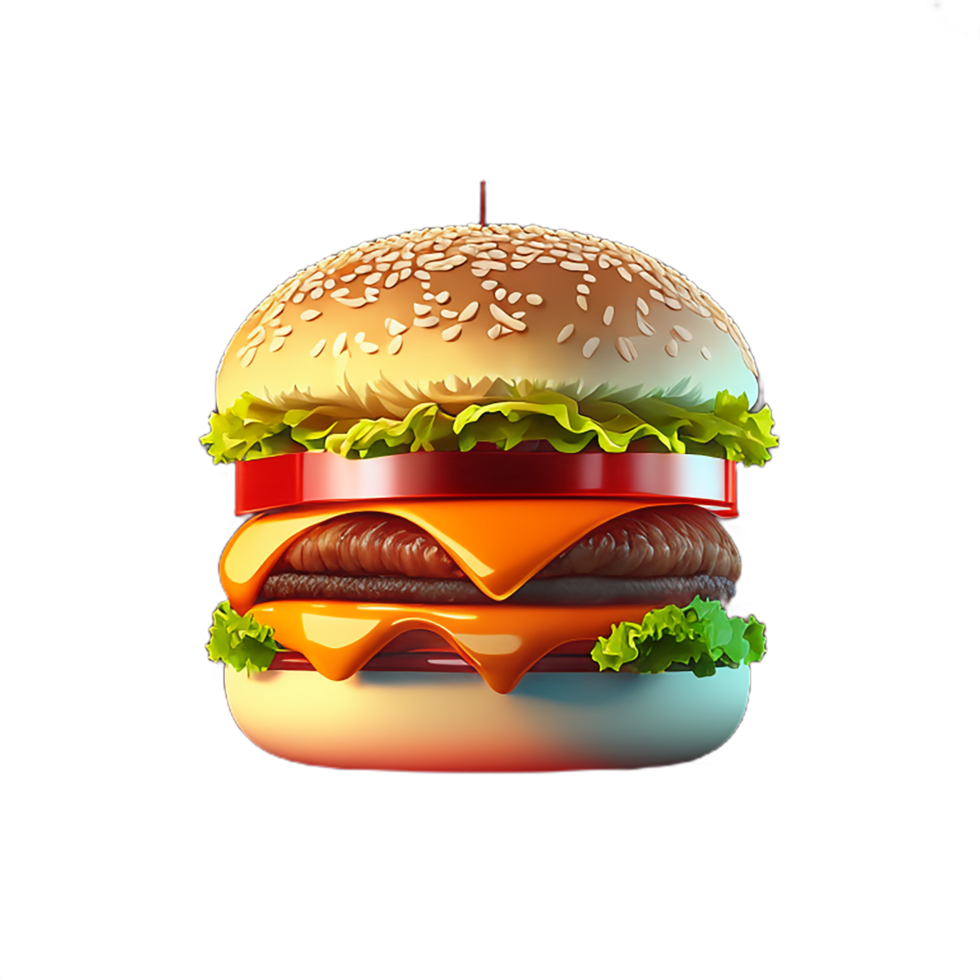 realistic photo a cranberry sauce bbq Chicken Sandwich on a hamburger bun. AI Generative png