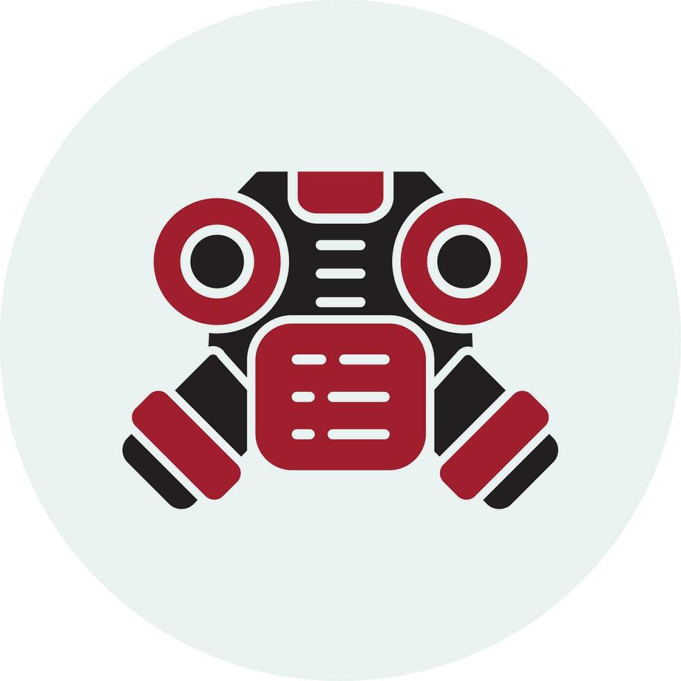 Gas Mask Vector Icon