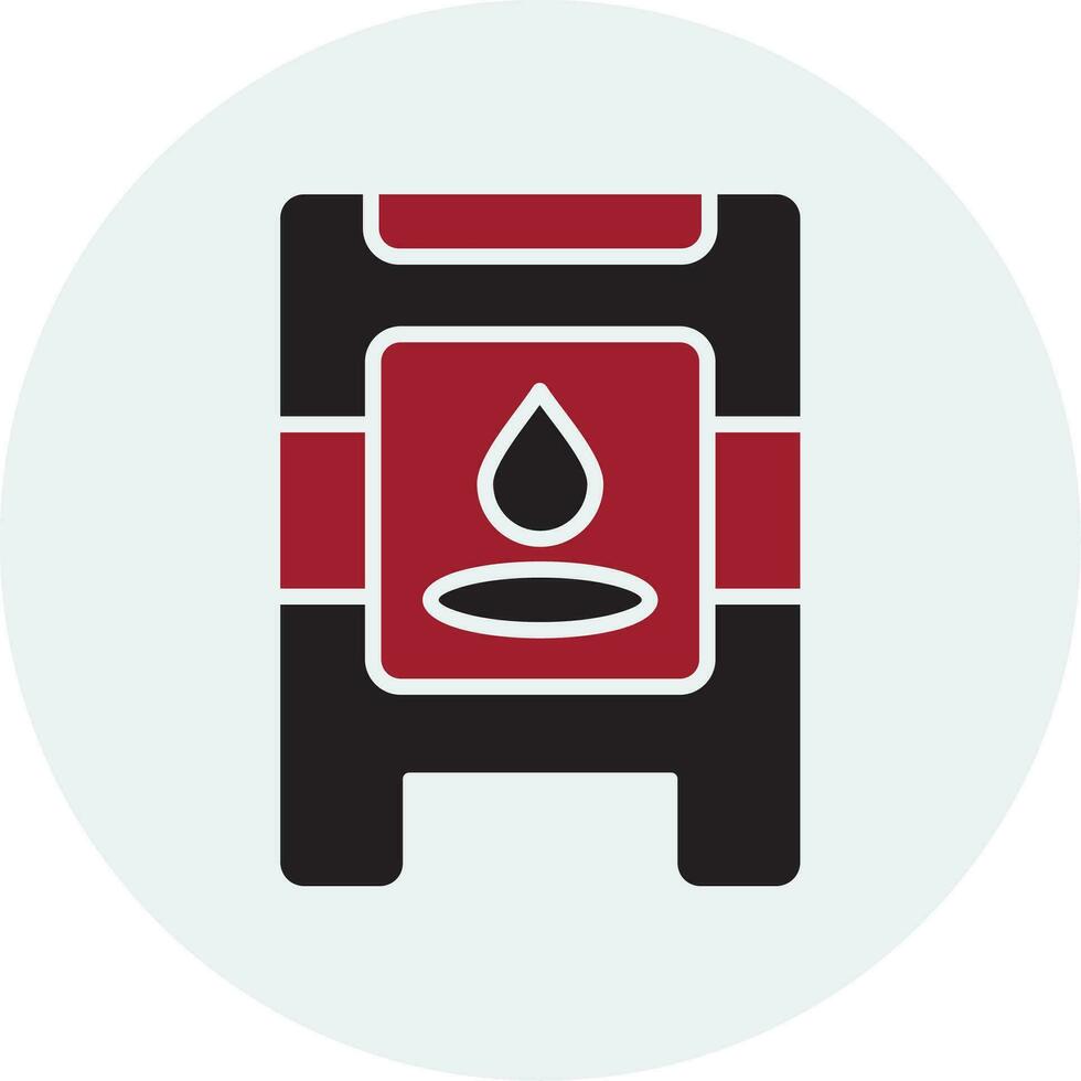 Wet Floor Vector Icon