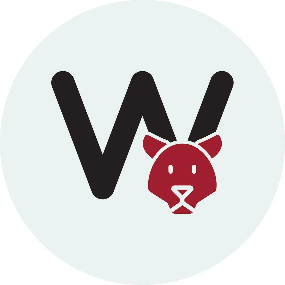 Capital W Vector Icon