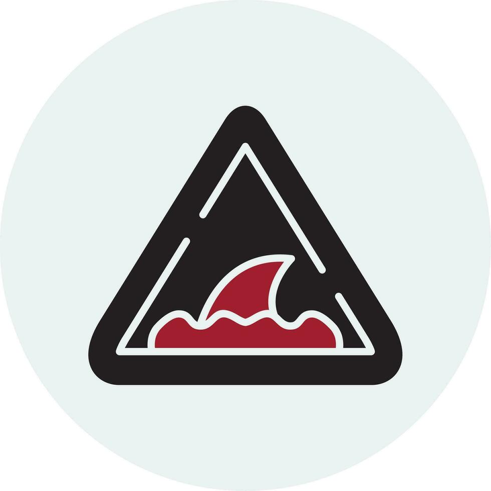 Shark Sign Vector Icon