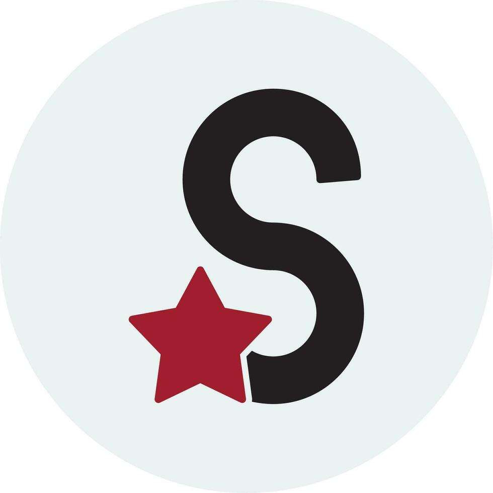 Small S Vector Icon