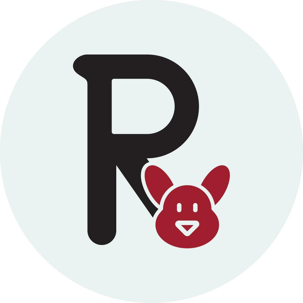 Capital R Vector Icon