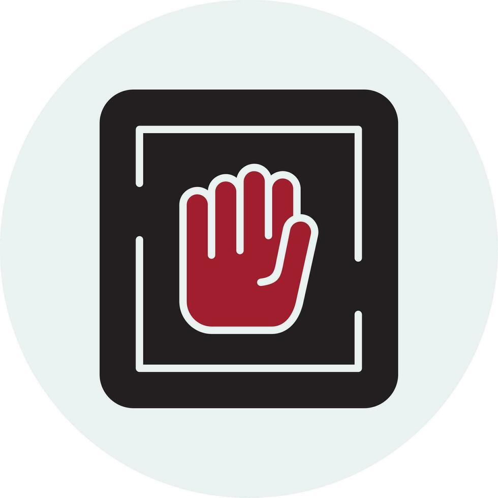 Stop Sign Vector Icon