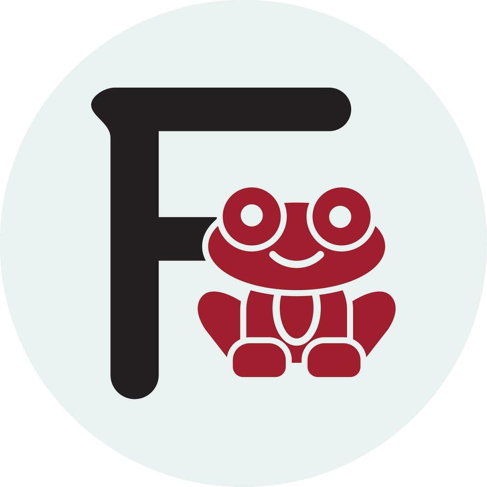 Capital F Vector Icon