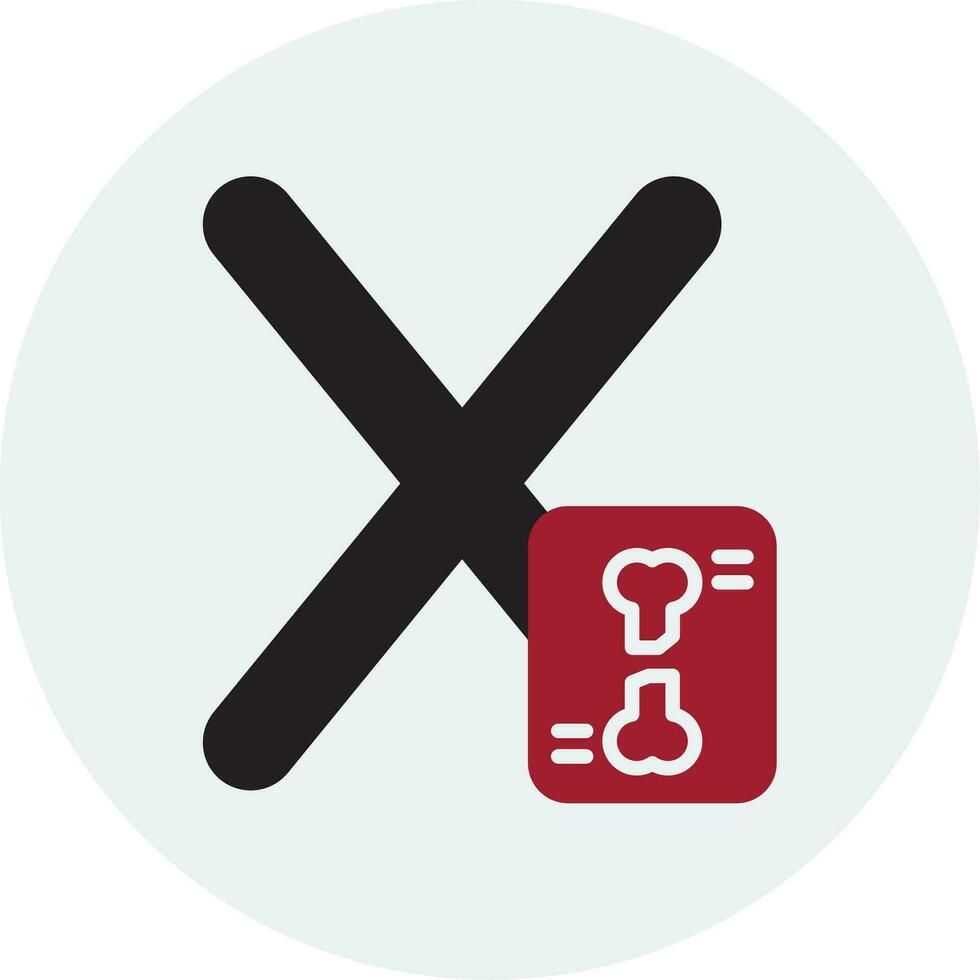 Capital X Vector Icon