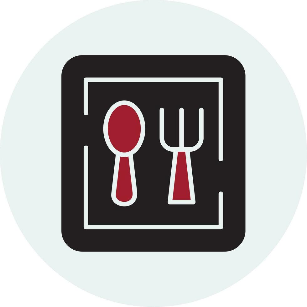 Restaurant Sign Vector Icon