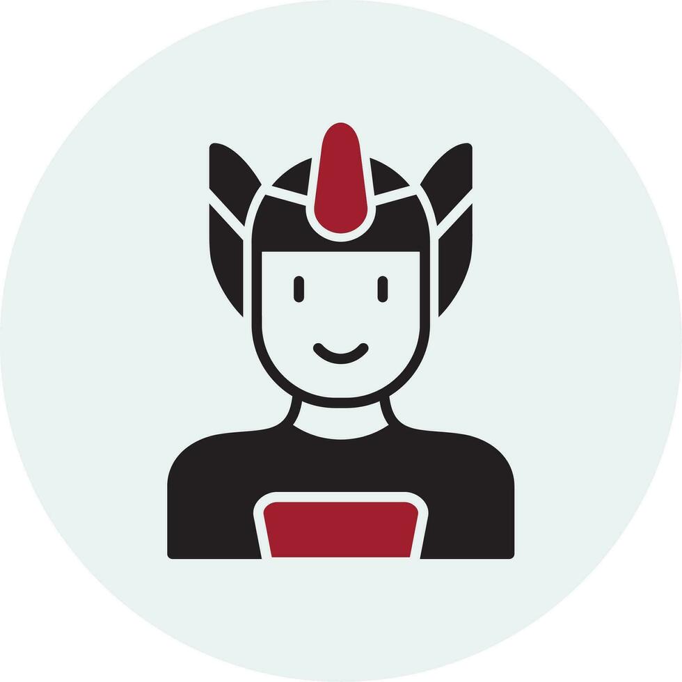 Superhero Vector Icon