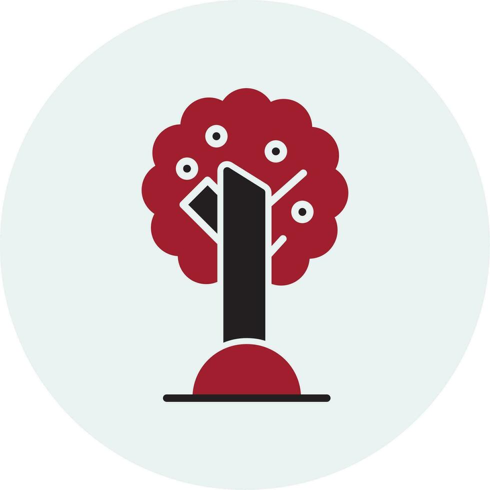 Olive Tree Vector Icon