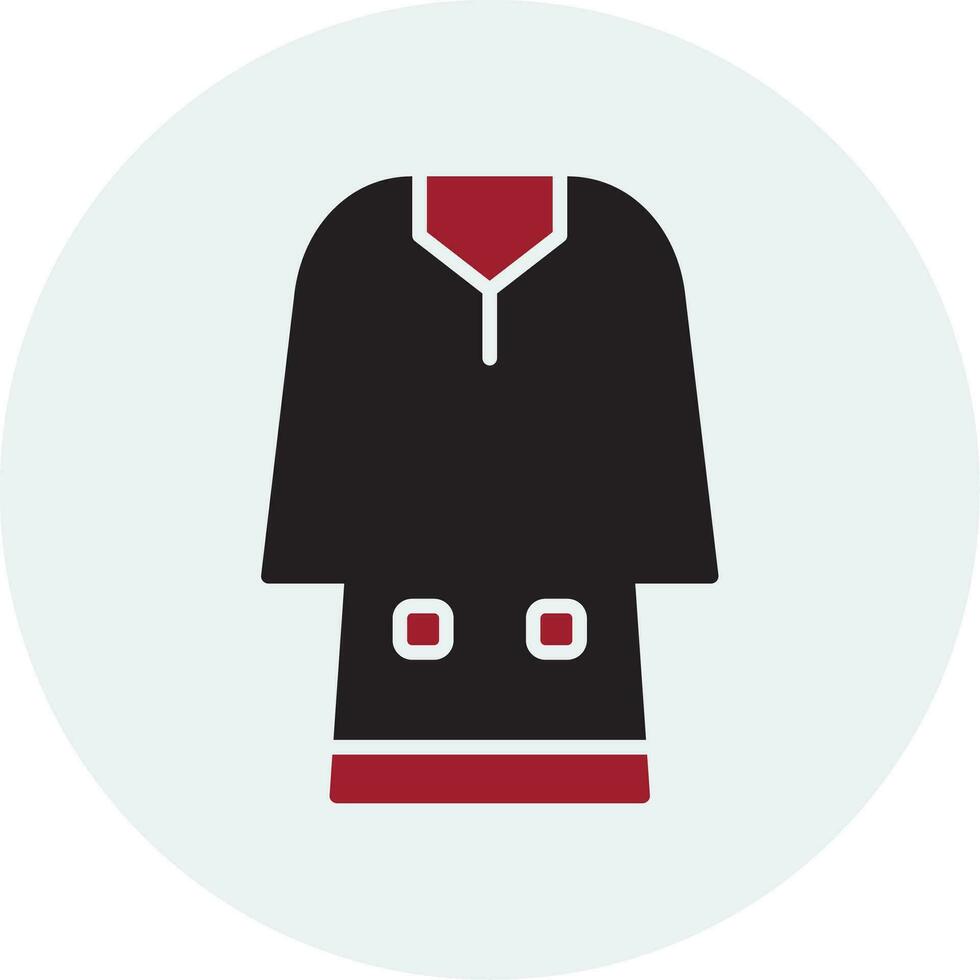 Djellaba Vector Icon