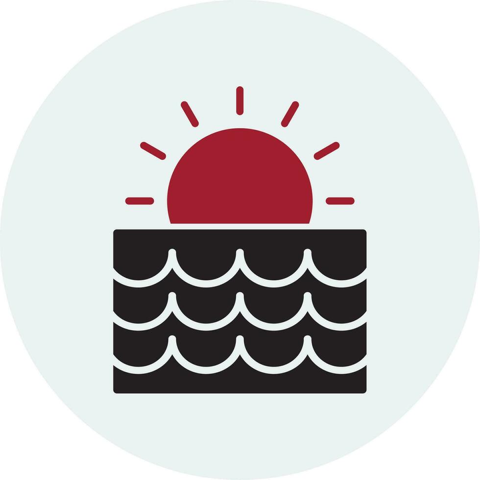Sunrise Vector Icon
