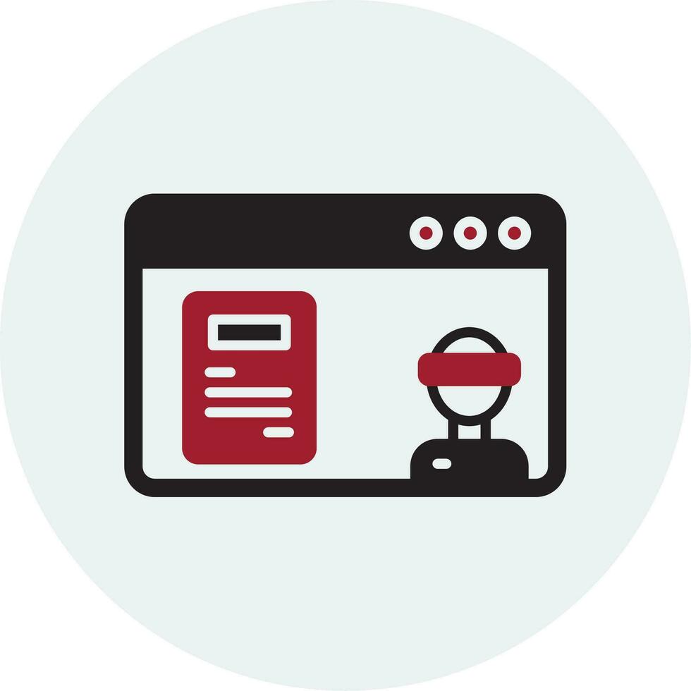 Chat Bot Vector Icon