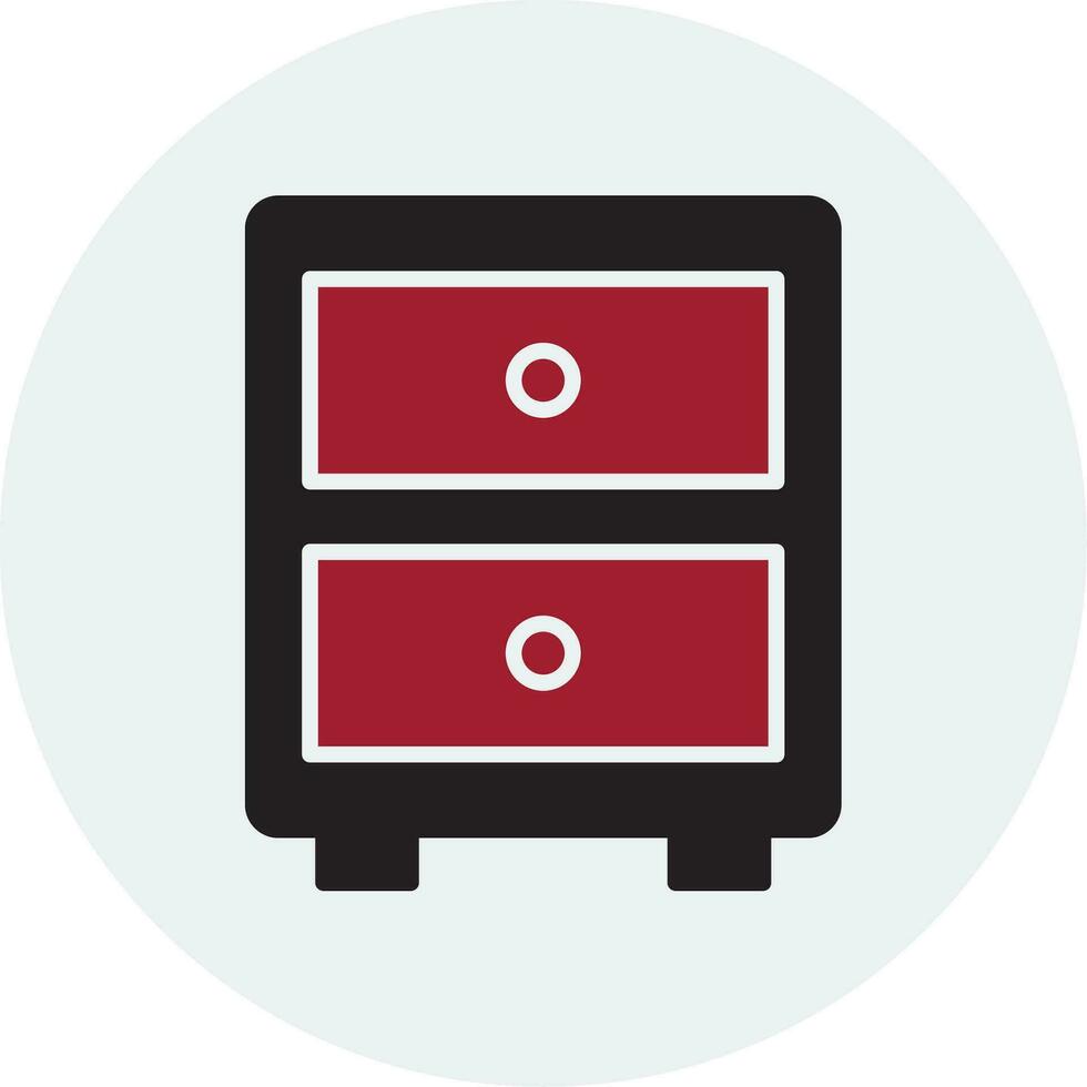 Filing Cabinet Vector Icon