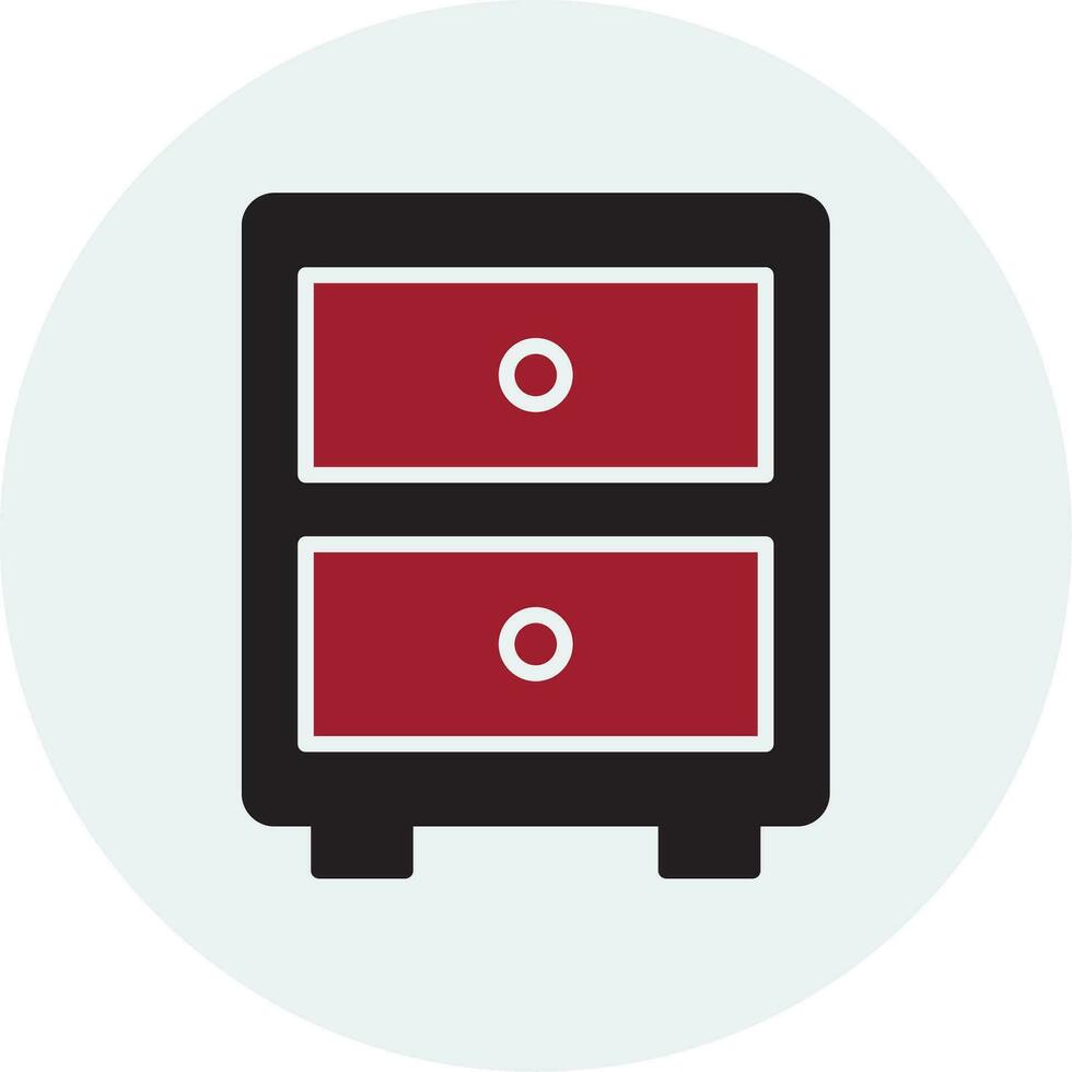 Filing Cabinet Vector Icon