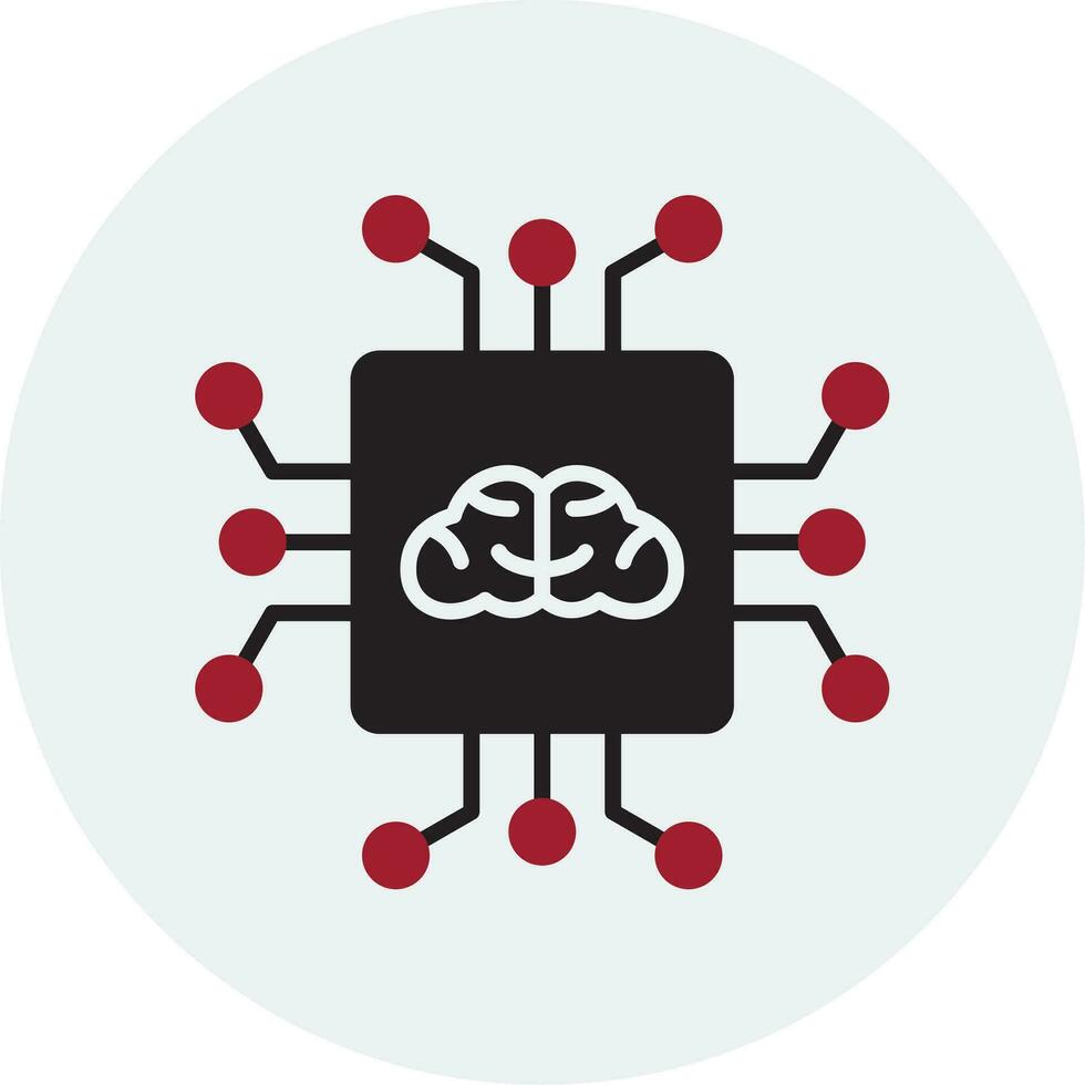Artificial Intelligence Vector Icon
