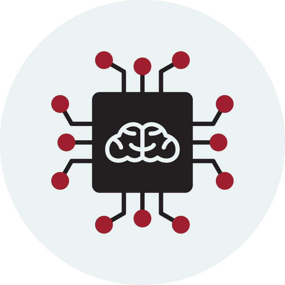 Artificial Intelligence Vector Icon