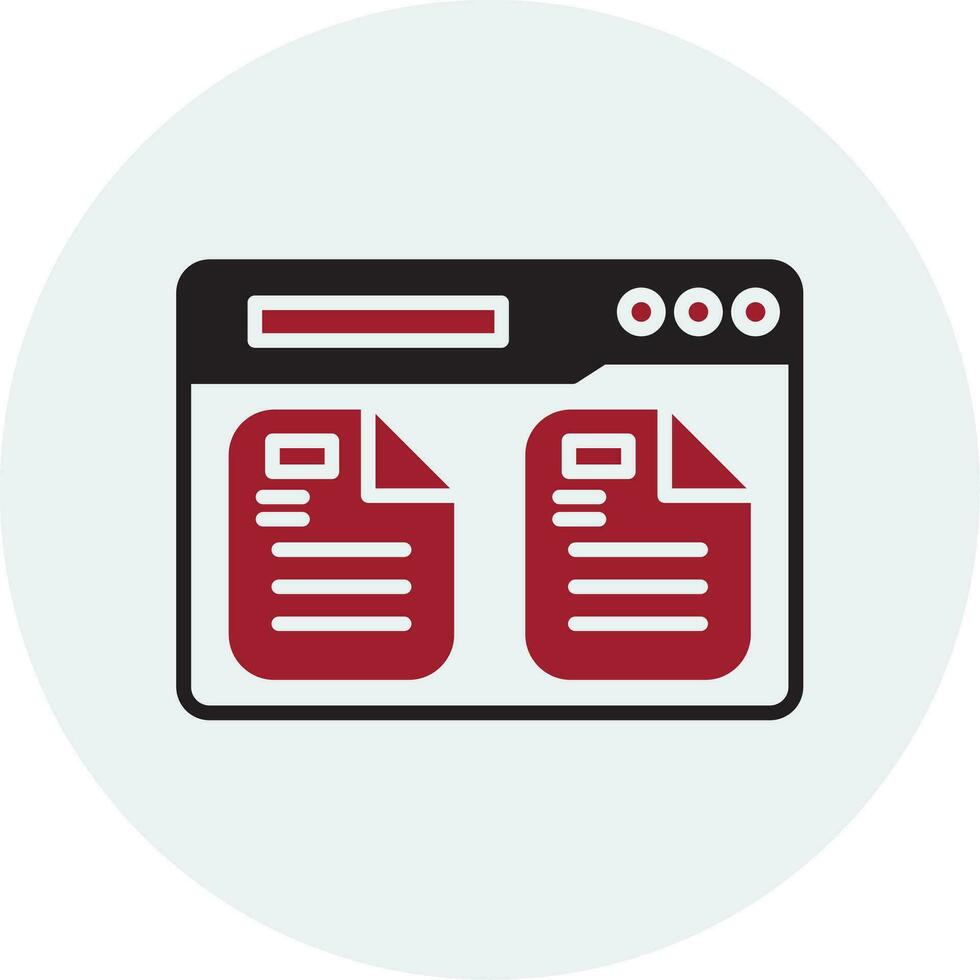 File Explorer Vector Icon