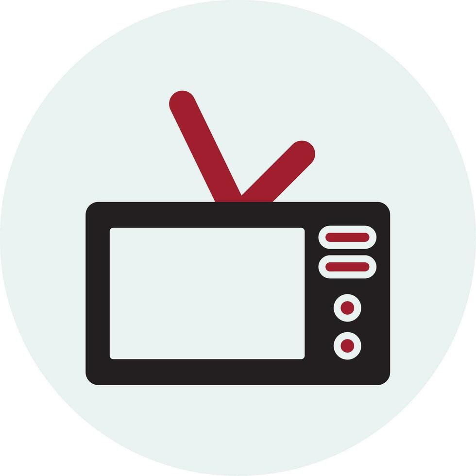 icono de vector de television