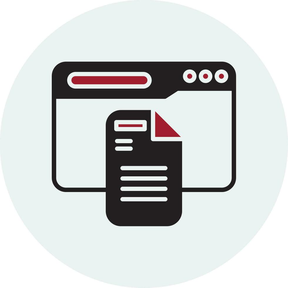 Document Vector Icon