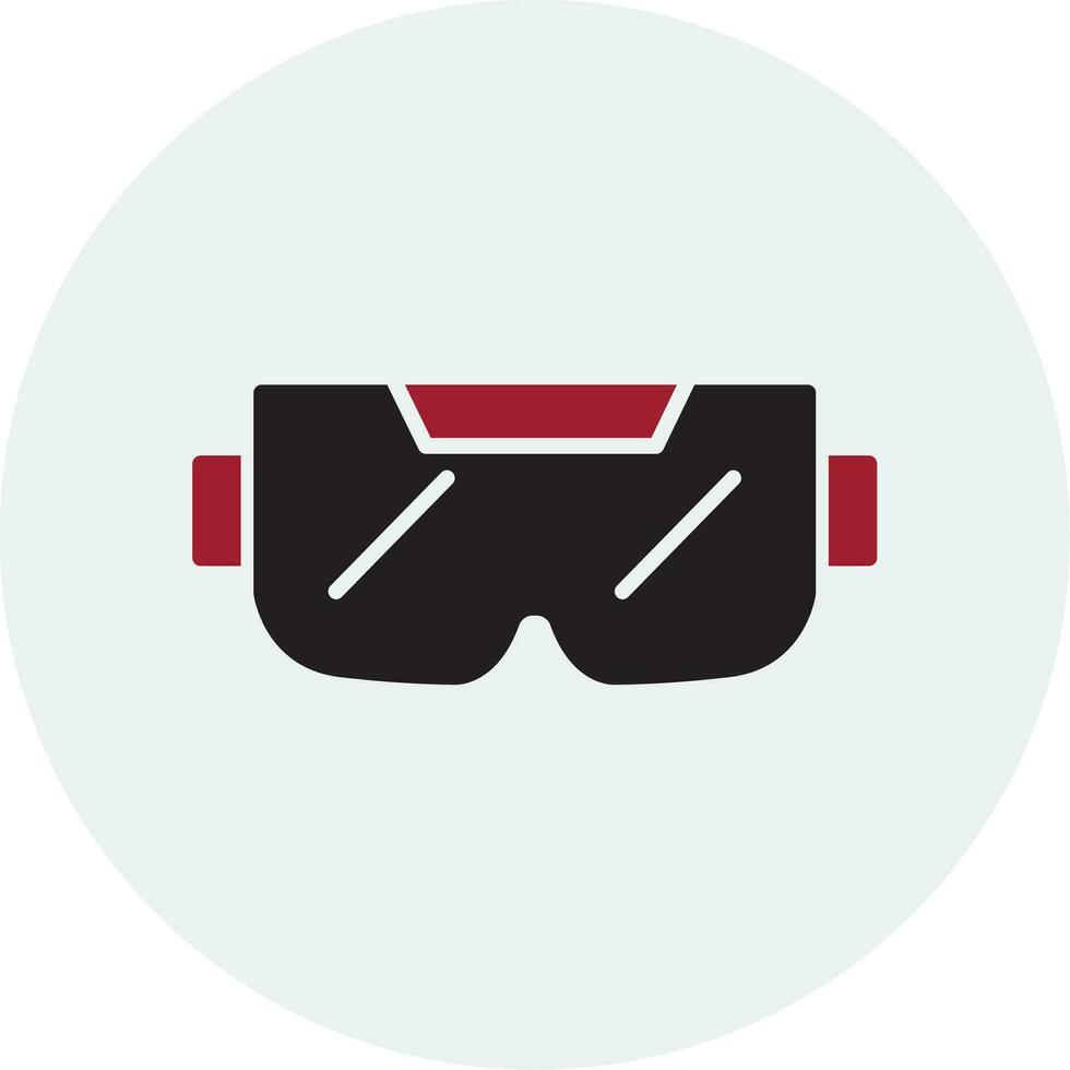 icono de vector de gafas ar