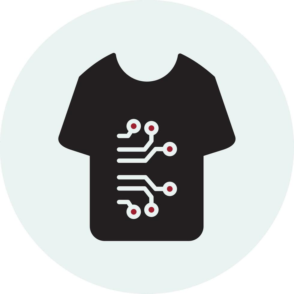 Smart Clothing Vector Icon