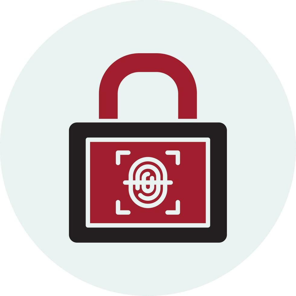 Fingerprint Vector Icon