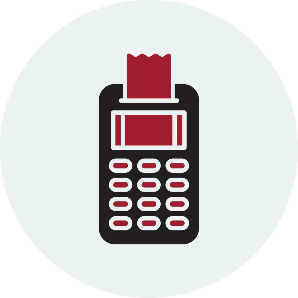 Pos Terminal Vector Icon
