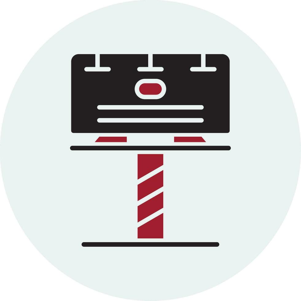 Billboard Vector Icon