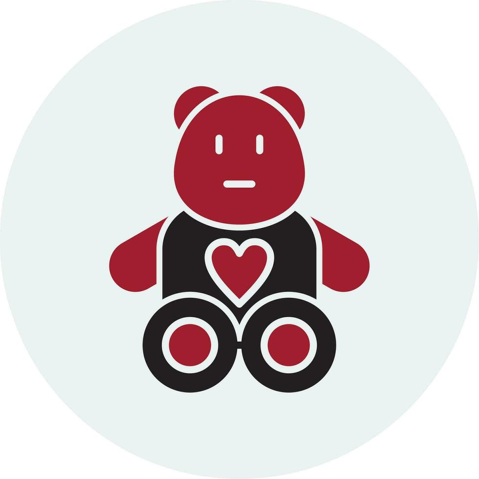 Teddy Bear Vector Icon