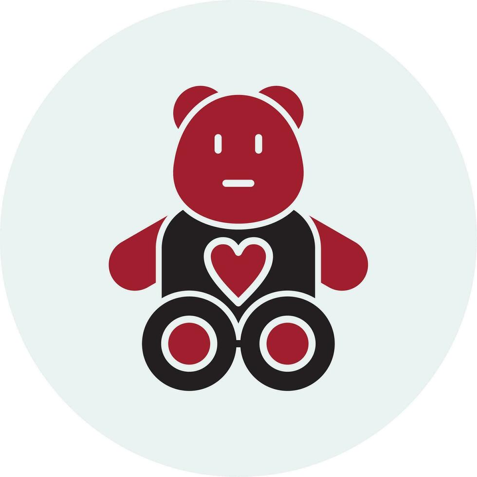 Teddy Bear Vector Icon