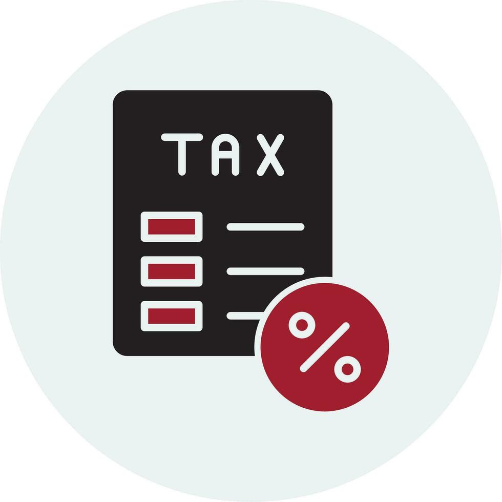 Tax Vector Icon
