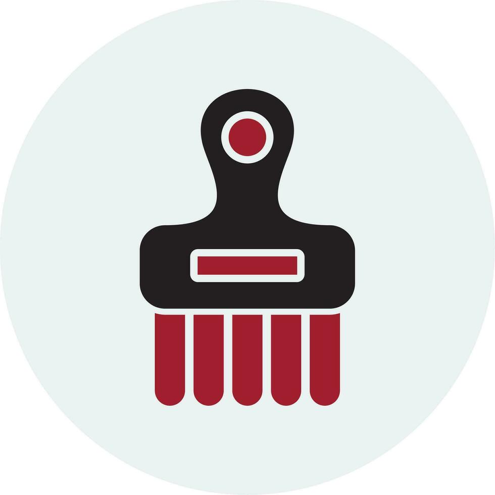 Afro Comb Vector Icon