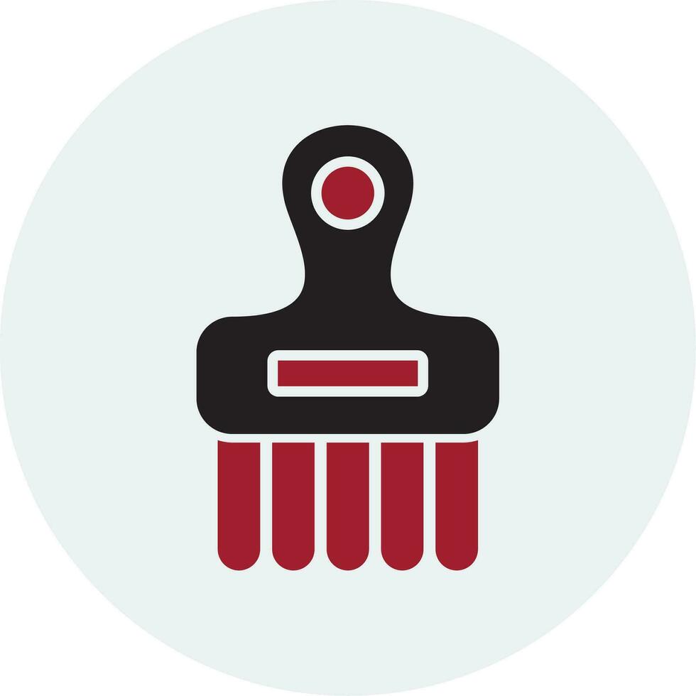 Afro Comb Vector Icon