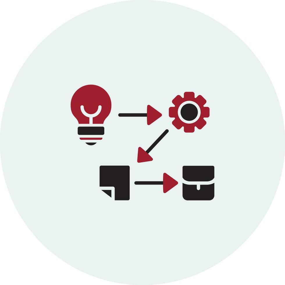 Process Vector Icon