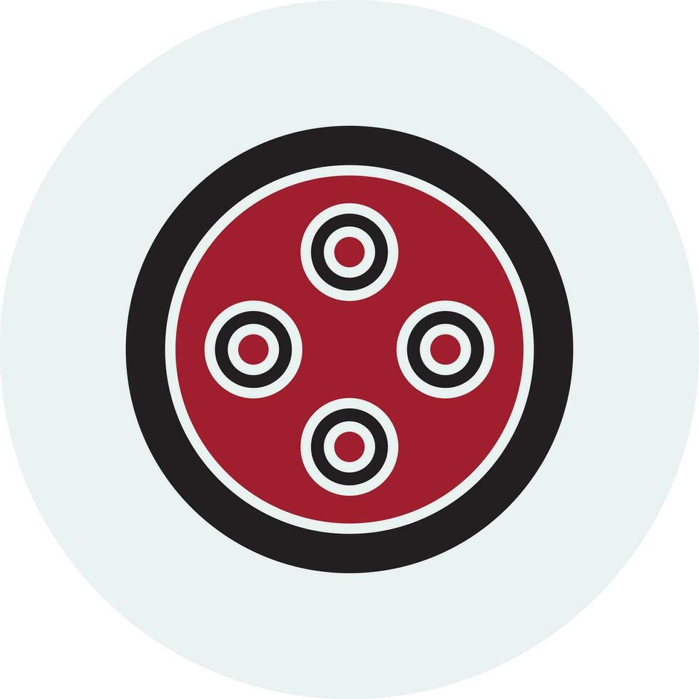 Plasmodium Falciparum Vector Icon